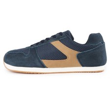 Knixmax Herren Leder Sneaker Freizeitschuhe L...