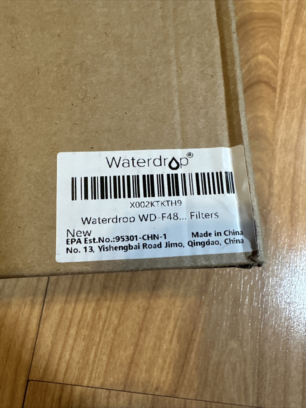 Waterdrop WDF48 Replacement For GE XWF Refrigerator Water 2 Filters