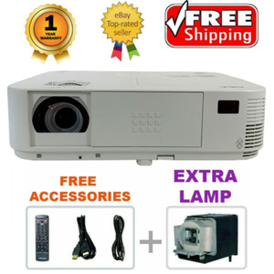 NEC NP-M322W Projektor DLP 3200 Lumen 1080p Professionell W / Paket +Extra Lampe