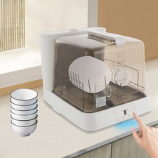 Portable Mini Dishwasher Countertop Dish Washing Machine w/ Washing Programs NEW