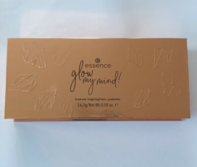 essence glow my mind! baked highlighter palette 01 here we glow again 16,5g