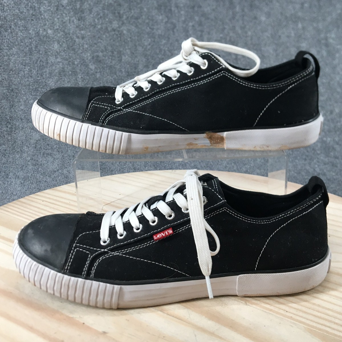 Levis Shoes Mens 11 Anikin Low Sneakers 51036101A1 Black Levis Shoes Mens 11 Anikin Low Sneakers 51036101A1 Black