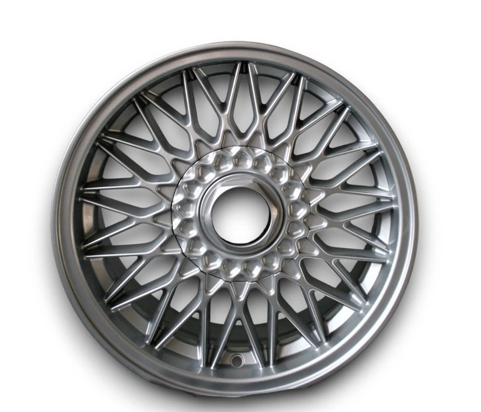 X Ruedas De Aleación Plateadas Para VW Jetta II 7x15 ET 24 - Imagen 3 de 3