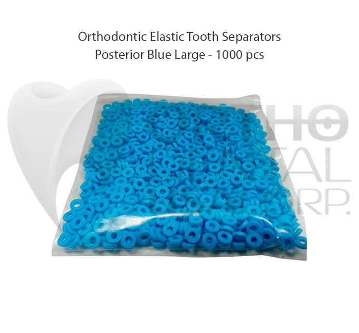 Orthodontic ELASTIC SEPARATORS Posterior - Latex Free radiopaque Orthodentalusa 