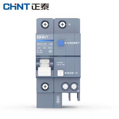 Chint NB3LG Series NB3LG-63 Circuit Breaker Leakage Protector Type C Brand