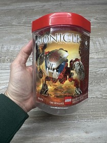 2003 LEGO Bionicle 8574 Tahnok-Kal Set Complete With Canister No Manual