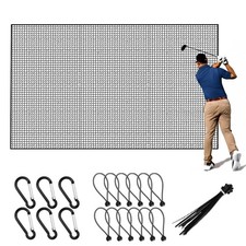 Golf Practice Netting, 12X20ft Golf Net Sports Practice Barrier Net for Baseb...