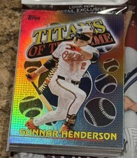 2026 Topps Series 1 Gunnar Henderson Titans of the Game #TOG-4 Orioles