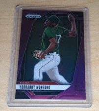 2025 Prizm Baseball Yordanny Monegro Purple /149 Red Sox /149