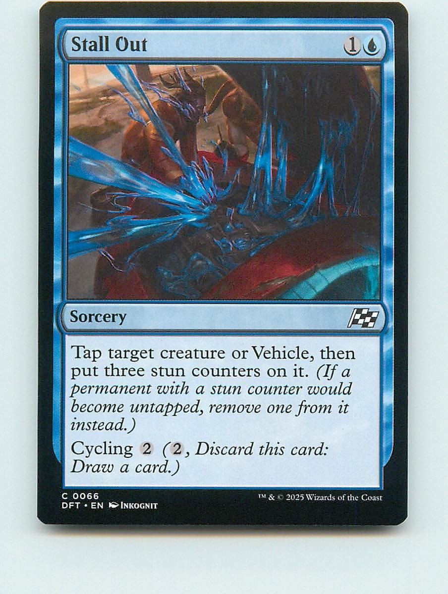 Stall Out - C66 - MTG - Aetherdrift (DFT)