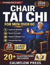 Chair Tai Chi for Men Over 60: Safe, seated Tai Chi techniques to improve mobili