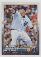 2015 Topps Update Matthew Boyd Matt Boyd #US332 Rookie RC 5x5