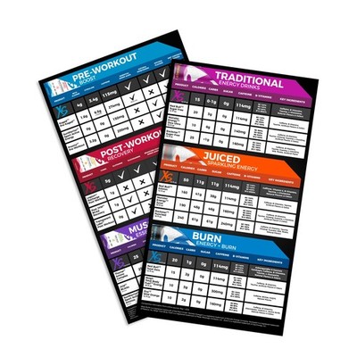 XS Competitive Comparison Charts - 100 pack