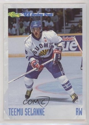 1993-94 Classic Draft Crash Numbered 8725/15000 Teemu Selanne #N5 HOF 9lz
