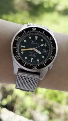Squale 1521 Professional Classic Diver Watch Automatic Mens 42mm