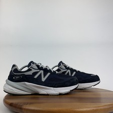 Mens New Balance 990V6 Athletic Made in USA Blue Walking Sneakers Size 9.5 EE