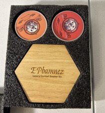 Luxury Cocktail Smoker Kit E Pbamnuz 4 Flavors, See Pics