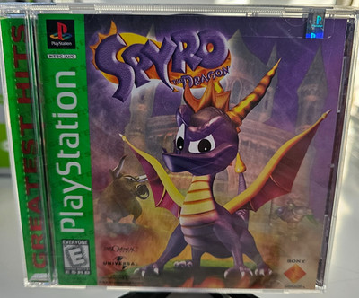 Spyro the Dragon Greatest Hits Playstation 1 PS1 FACTORY SEALED NEW