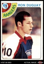 1978 Topps #177 Ron Duguay Rangers-Hockey RC 7 - NM