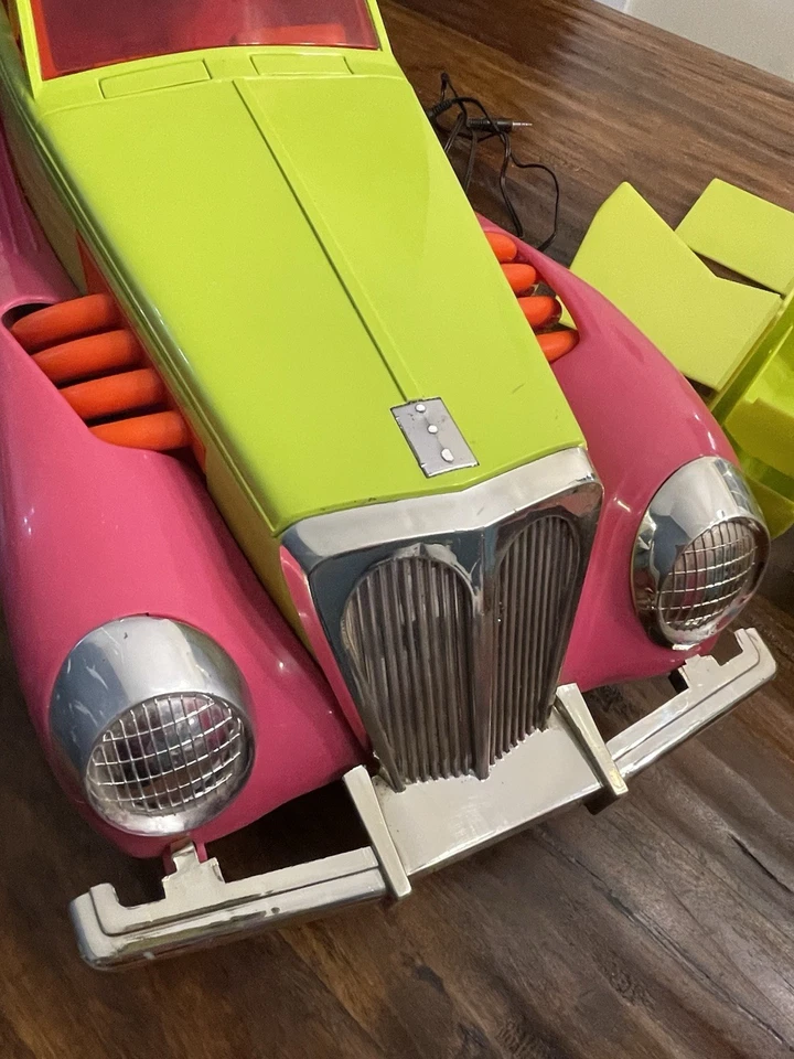 Juego de Coche y Backstager Vintage Años 80 Jem and The Holograms Roadster ¡RADIO FUNCIONA! Foto 2 de 4