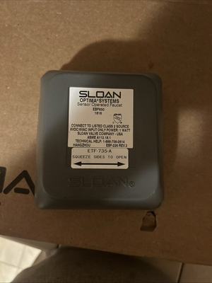 #ad Sloan ETF735A Sloan 365752 Splash Proof Faucet Control Module for EBF Series $150.00
