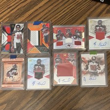 Panini 2017 O.J. Howard Buccaneers 8-Card Lot Rookie Patch Auto Origins/PaniniXR