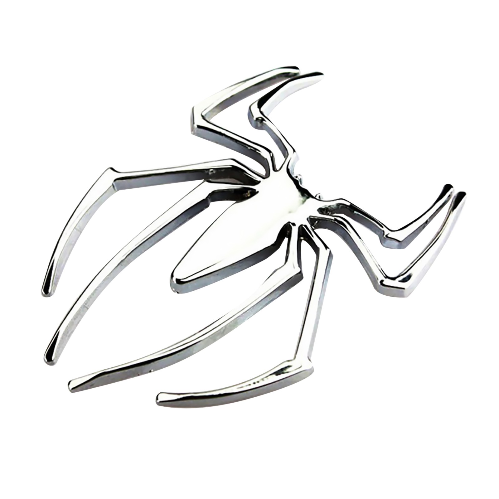 Auto Logo Car Sticker Metal Badge Emblem Spider Shape 3D Car Decal Sticker DIY b