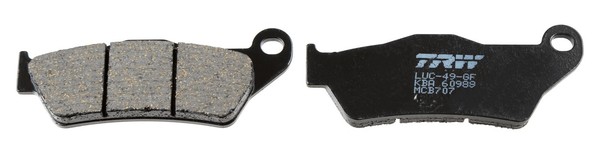 Bremsbelagsatz Scheibenbremse Organic Allround TRW MCB707 FüR BMW 850 1100 1150-image
