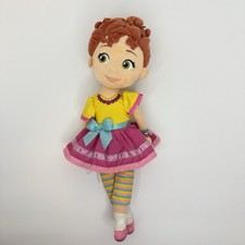 Disney Store FANCY NANCY Plush Stuffed Doll 14  Embroidered Details Rare