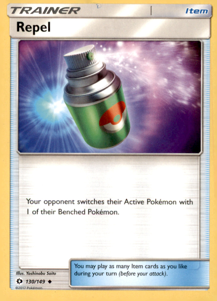 Repel Uncommon SM Base Set 130/149 NM