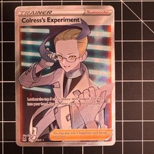 Pokemon TCG Colress's Experiment Full Art Holo Card 190/196 Swsh11: Lost Origin