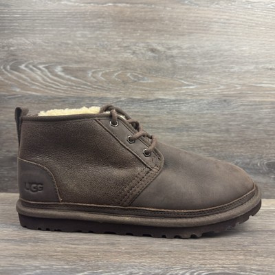 UGG Neumel Distressed Chukka Boot Burnt Cedar Brown 1163110 Mens Size 8 Suede