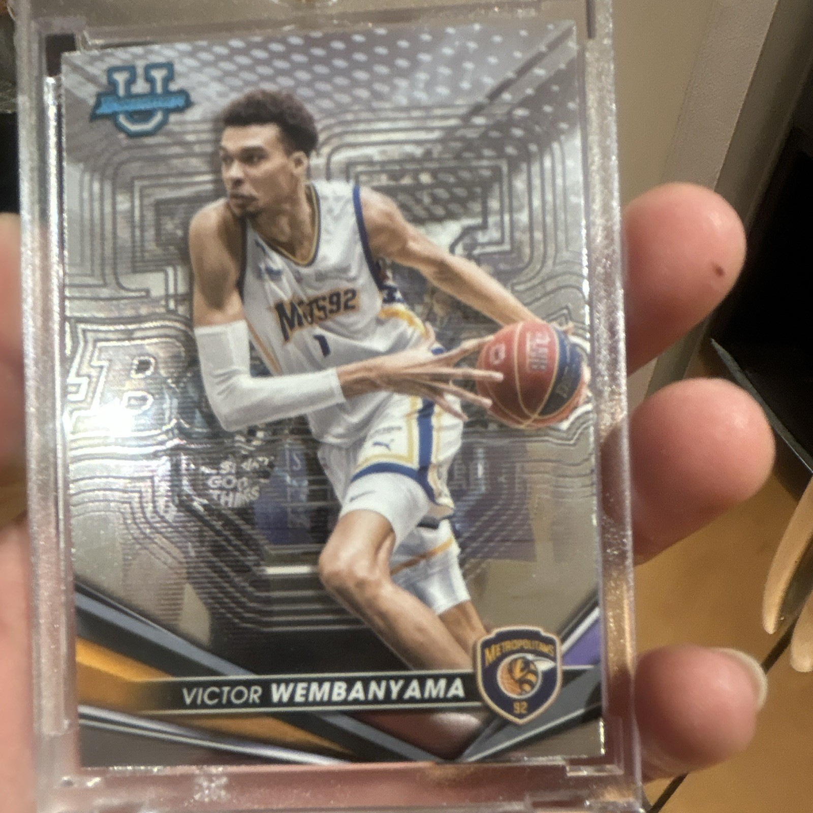 Topps 2022-23 Bowman University Best Victor Wembanyama Rookie Card #51