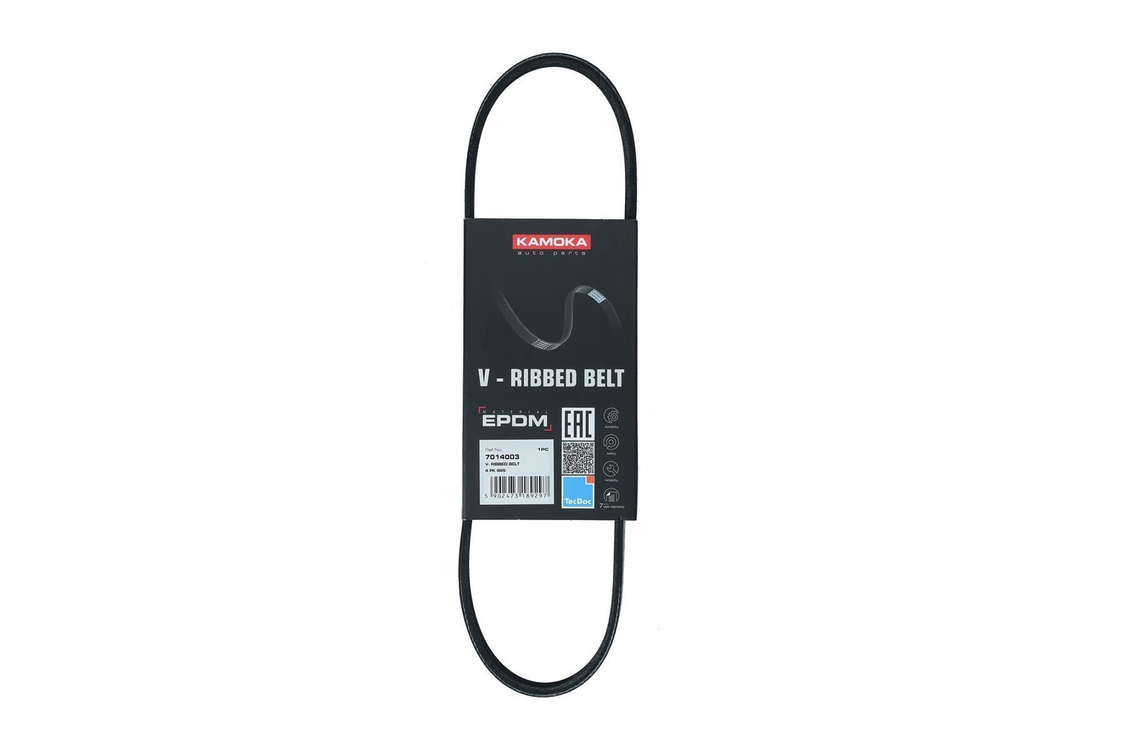 Fits KAMOKA 7014003 MULTI-GROOVE BELT 4 PK 665