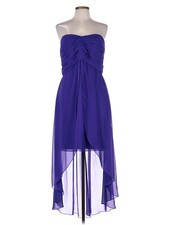 David's Bridal Women Purple Cocktail Dress 16