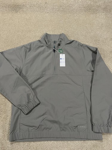 Southern Tide Jacket Mens Medium Gray Shoreline Pullover Performance Stretch