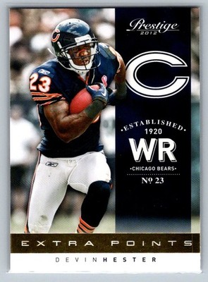 Devin Hester 2012 Playoff Prestige Extra Points #33   NFL HOF Bears   Free Ship
