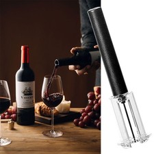 Air Pressure Corkscrew Pump Popper Red Wine Bottle Opener Remover Cork Tool