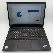 Lenovo ThinkPad E480 14" Laptop i5-7200U 8GB 256GB SSD Win11 Pro Batt 75%