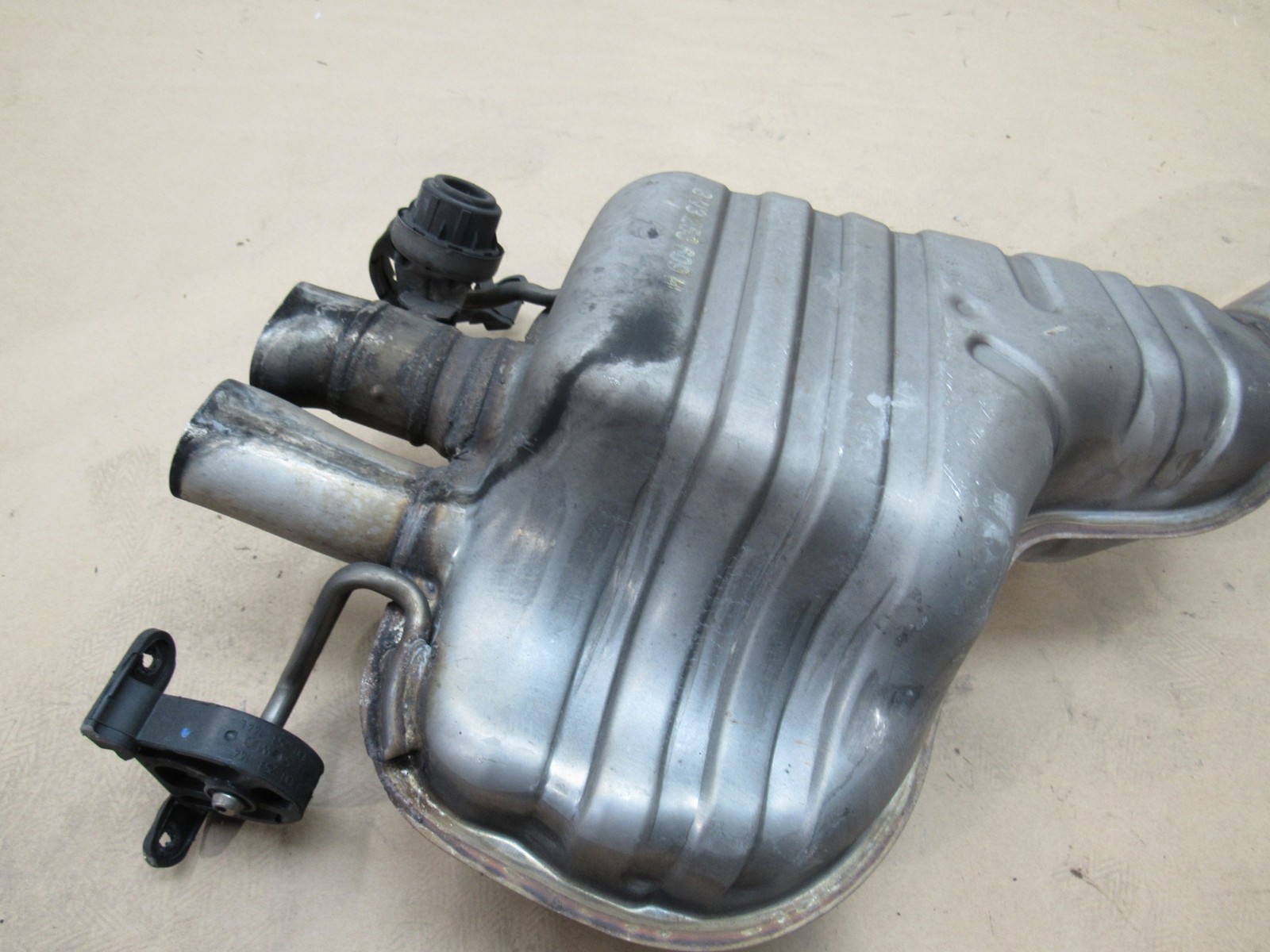 Bentley Continental GT 2012 6.0L Rear Right Exhaust Muffler Pipe 11-18 ;#3