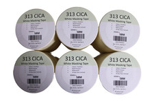 White Masking Tape 30mm x 58m – Box of 36 Rolls