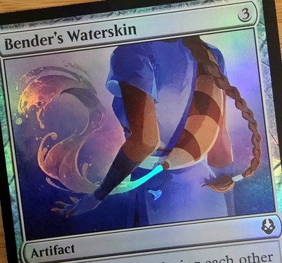 X 1 Bender's Waterskin FOIL NM-M Avatar: The Last Airbender MTG Magic