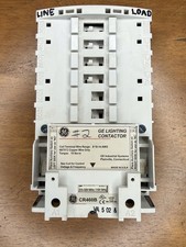 GE CR460B Lighting Contactor Base 115-120V Coil No Power Poles Industrial