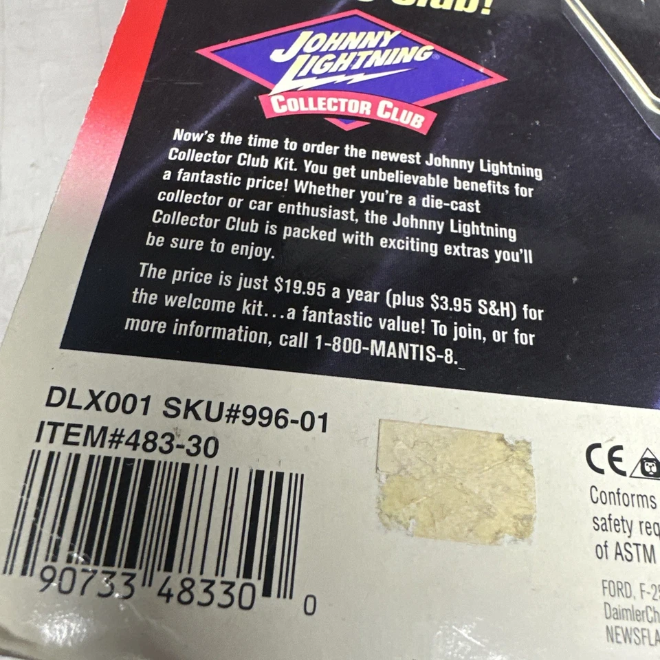 JOHNNY LIGHTNING AYER Y HOY 1950 F-1 PICK-UP Y 01 F-250 PICK-UP DIE-CAST Foto 4 de 4