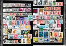 monde lot timbres oblitérés BON ETAT