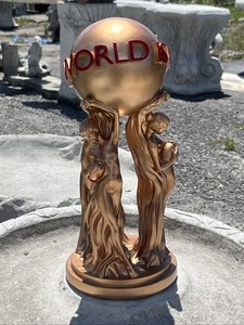 Latex Fiberglass Mold. Make ConcreteOrPlaster 12 Inches Tall The World Is Yours