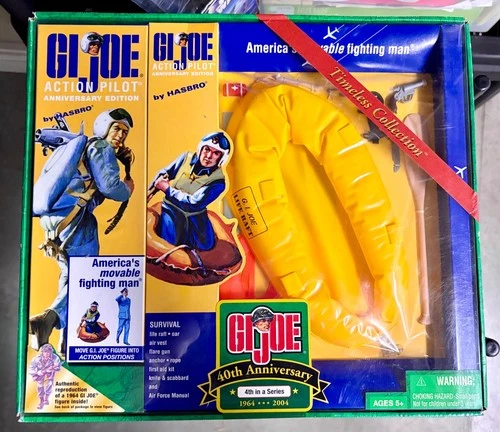 GI Joe Action Pilot Survival Set 40th Anniversary Edition SEALED Hasbro 2003