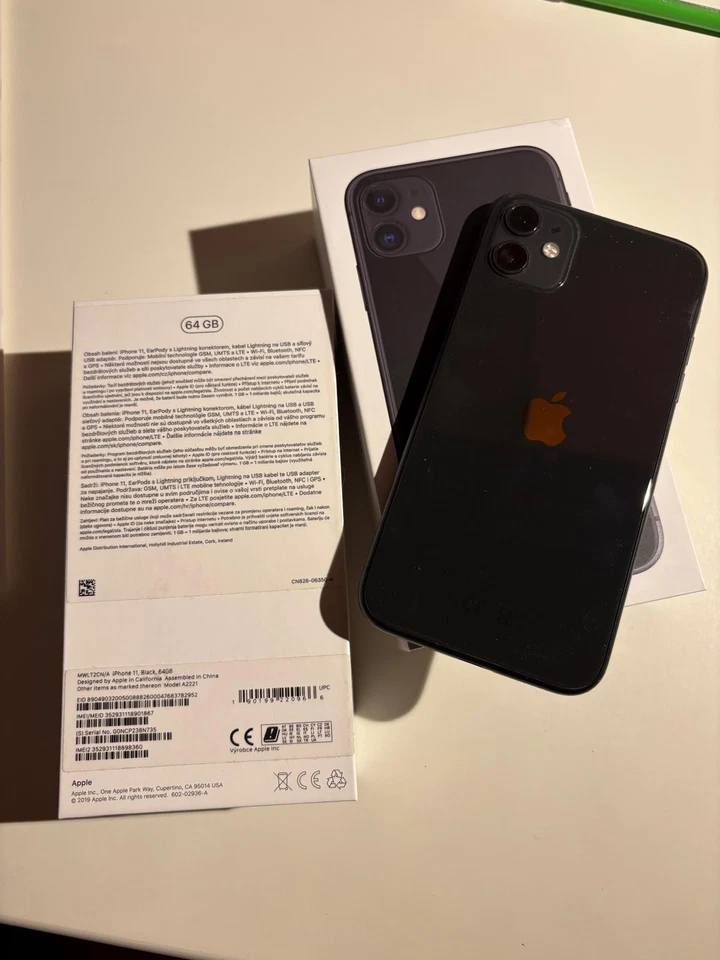 Apple iPhone 11 - 64GB - Nero (Senza operatore) A2221 (CDMA + GSM) - Immagine 4 di 4