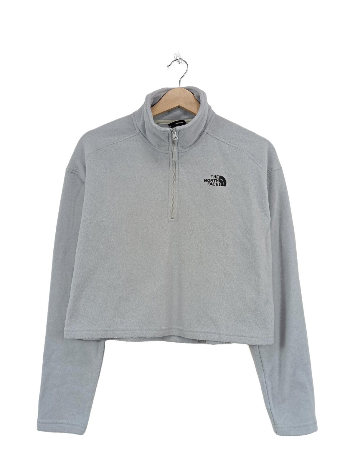 THE NORTH FACE Suéter Mujeres Sudadera Talla EU 38 gris claro look casual