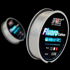 100M Fluorocarbon Fishing Line Designed for Enhanced Performance